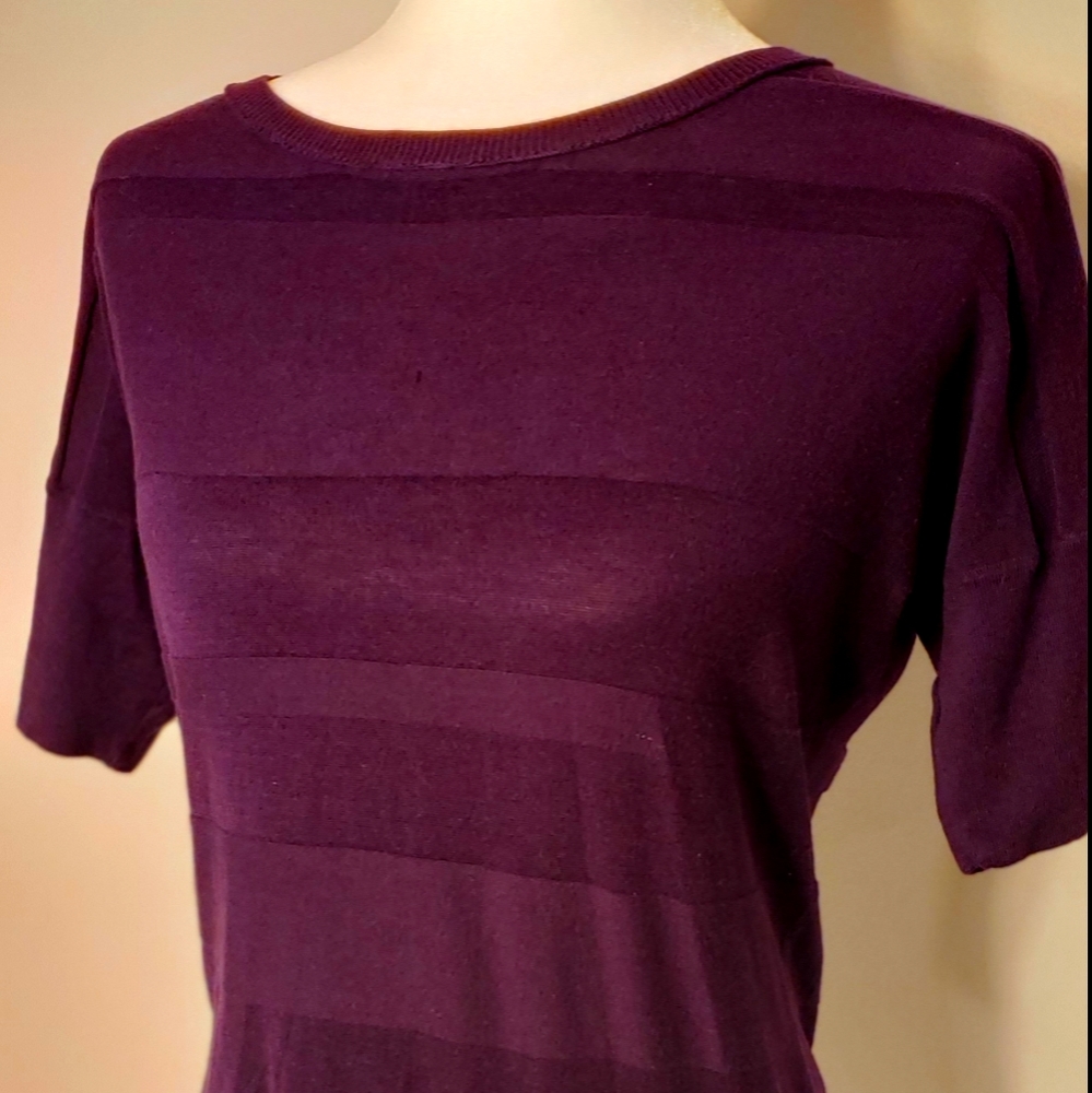 Light weight knitted sweater. Size petit medium